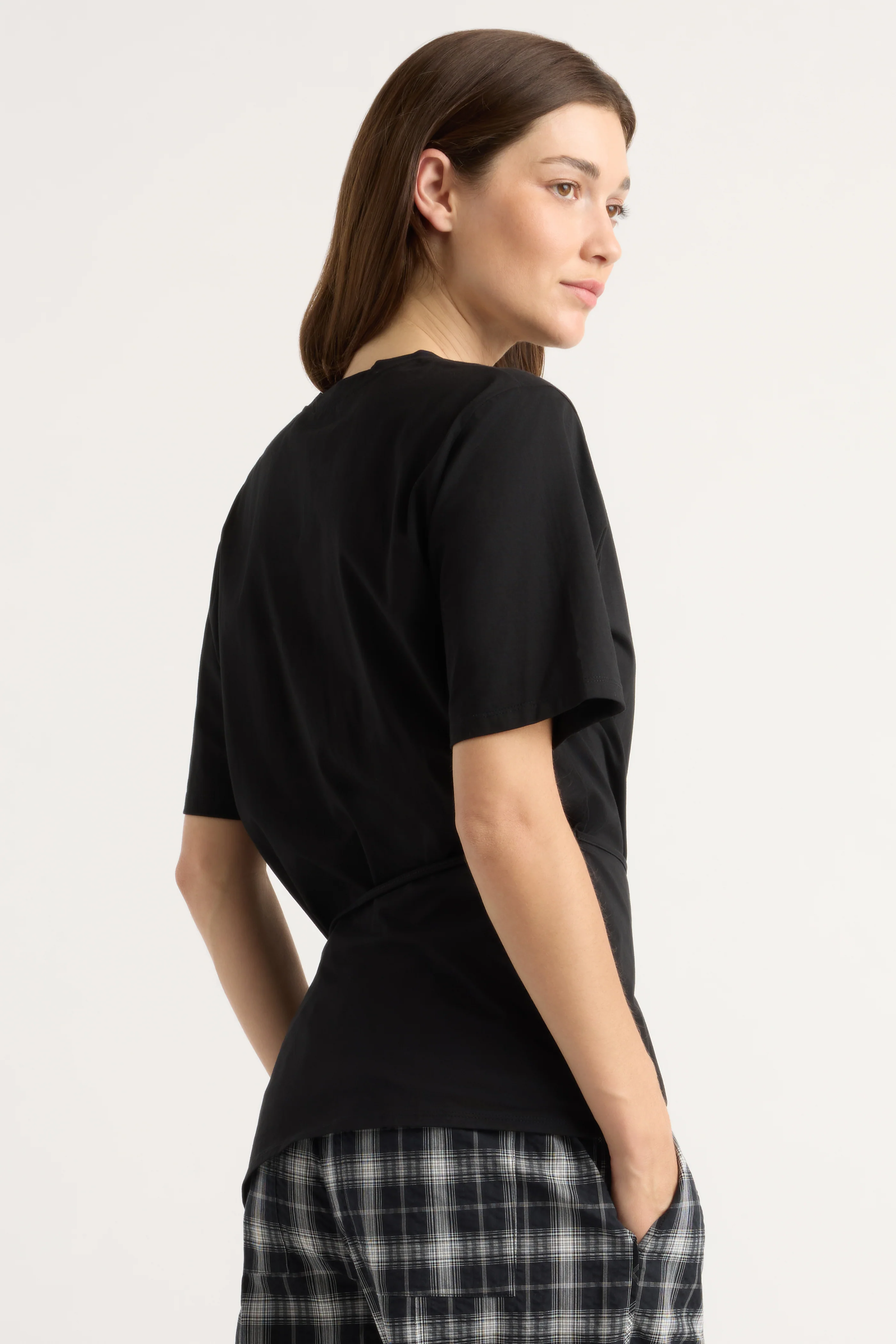 Tinsley Side-Tie Wrap Tee - Image 6