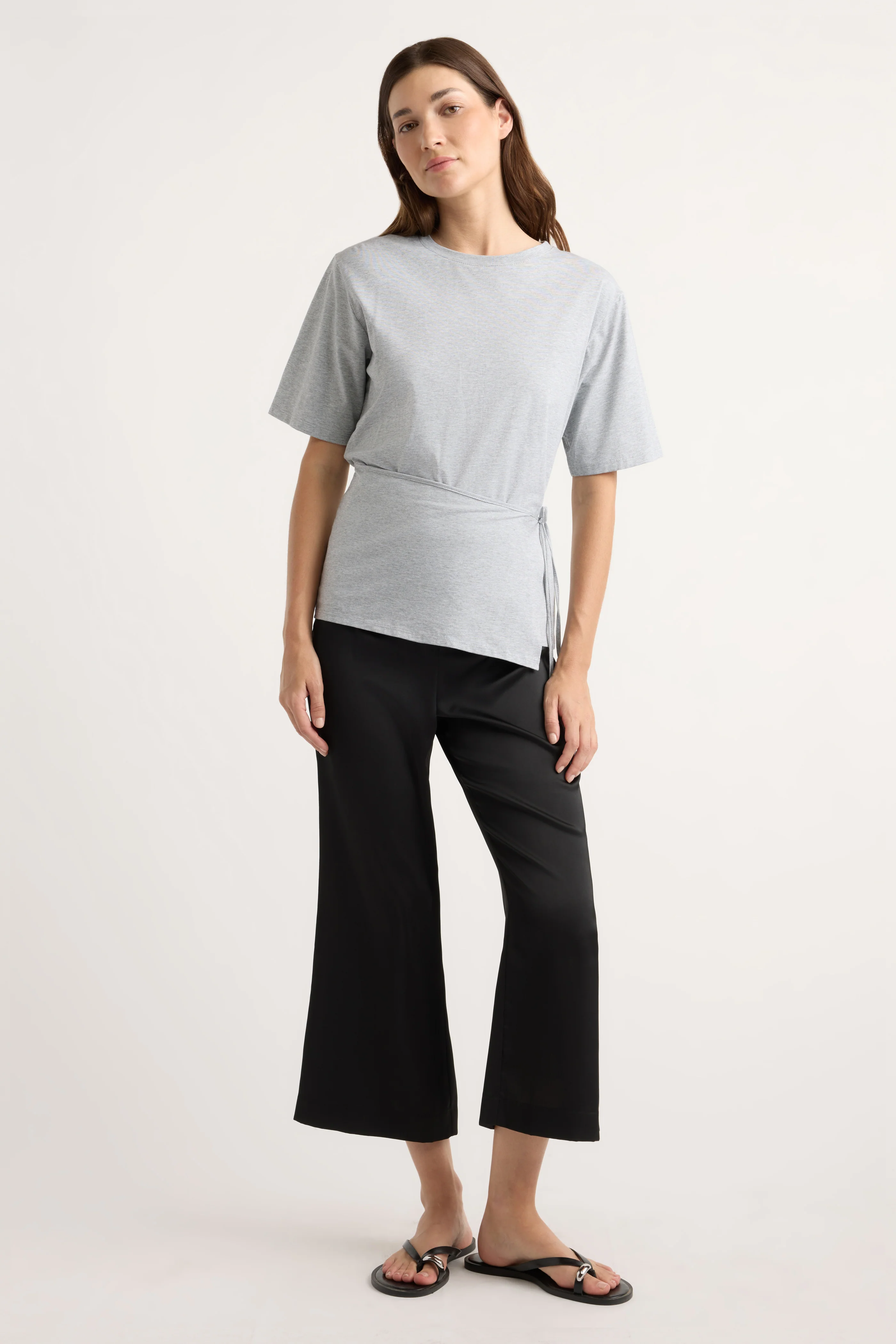 Tinsley Side-Tie Wrap Tee - Image 3