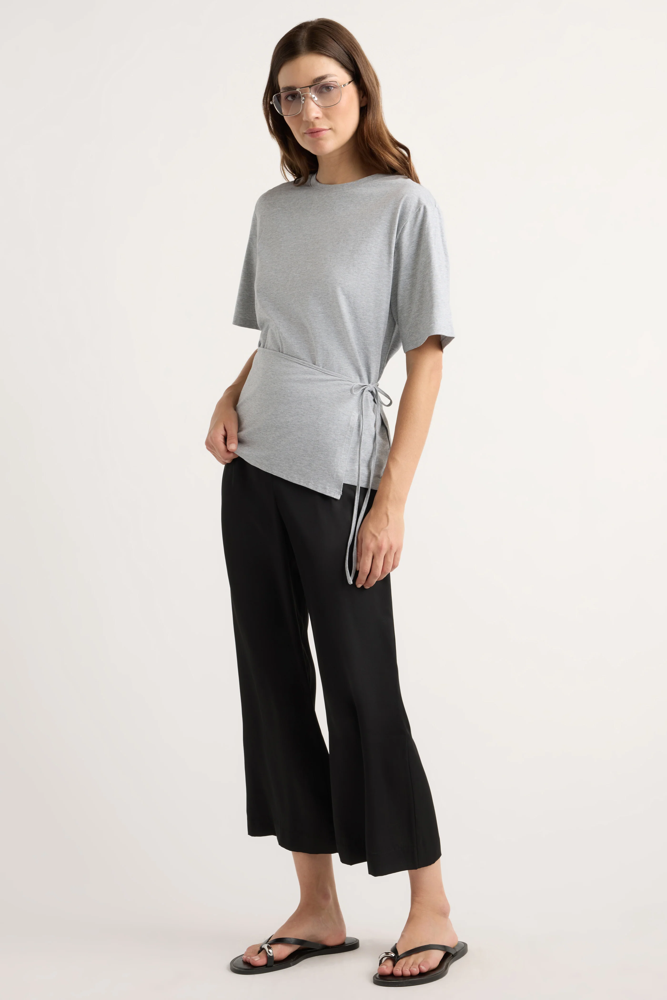Tinsley Side-Tie Wrap Tee - Image 5