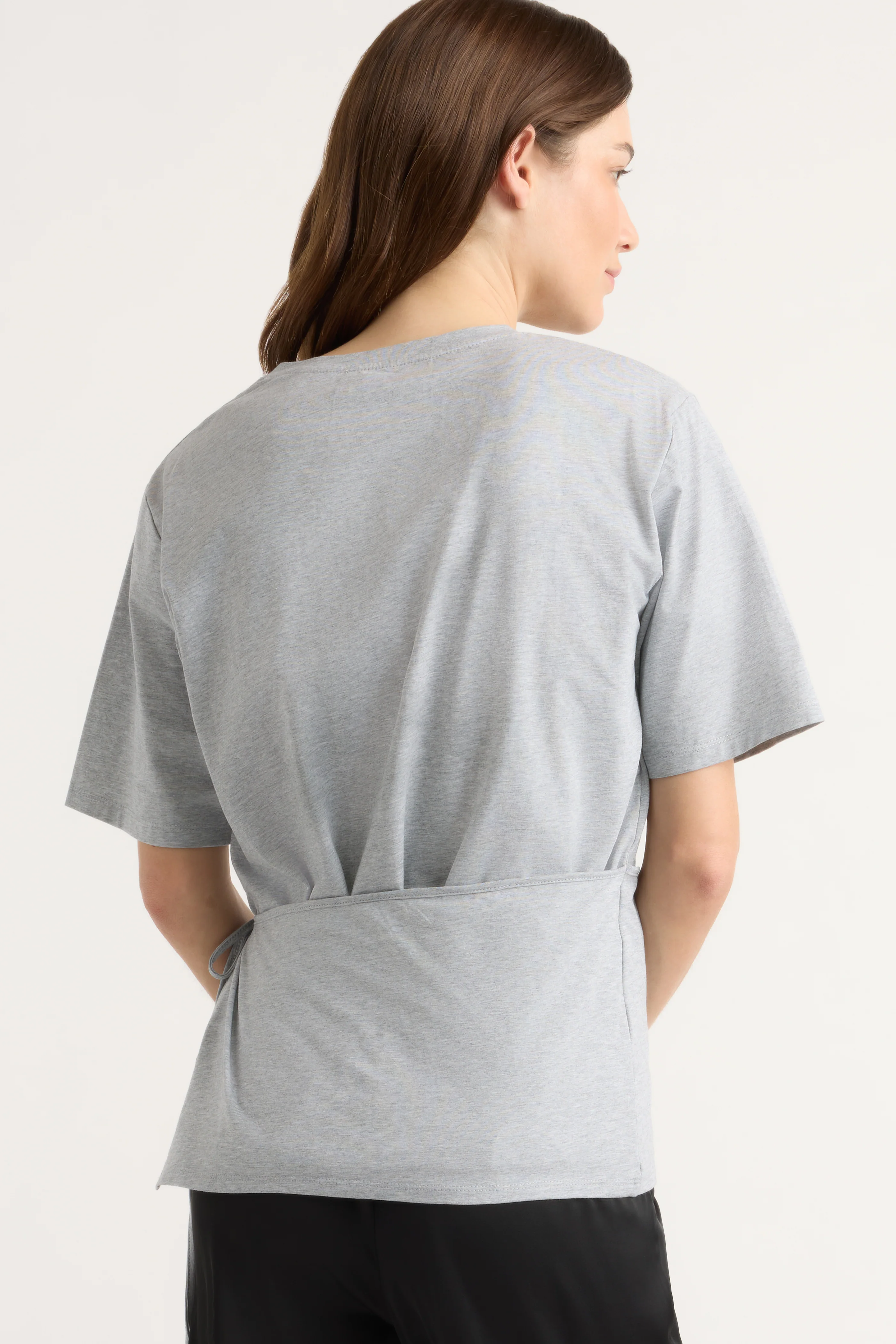 Tinsley Side-Tie Wrap Tee - Image 6