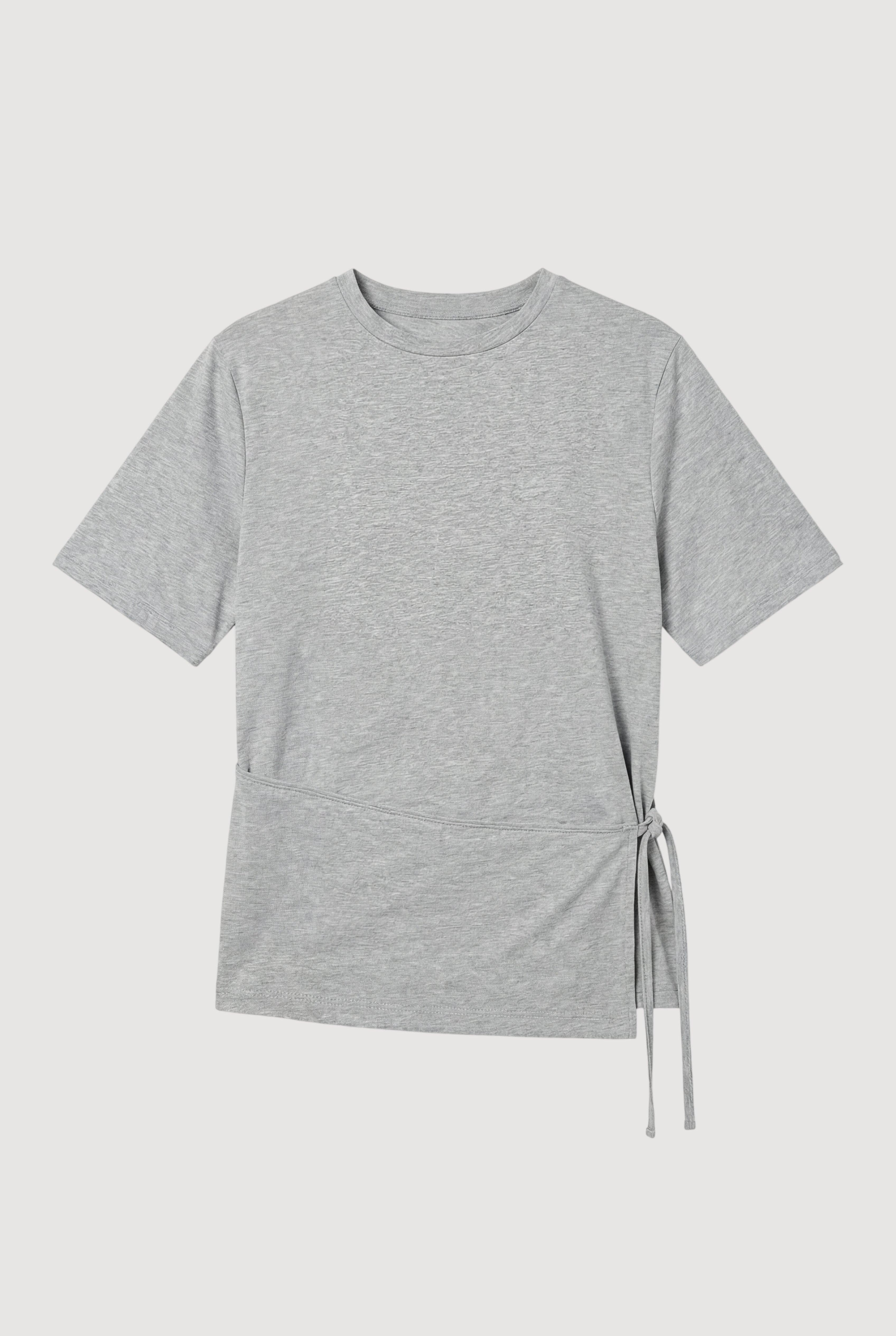 Tinsley Side-Tie Wrap Tee - Image 7
