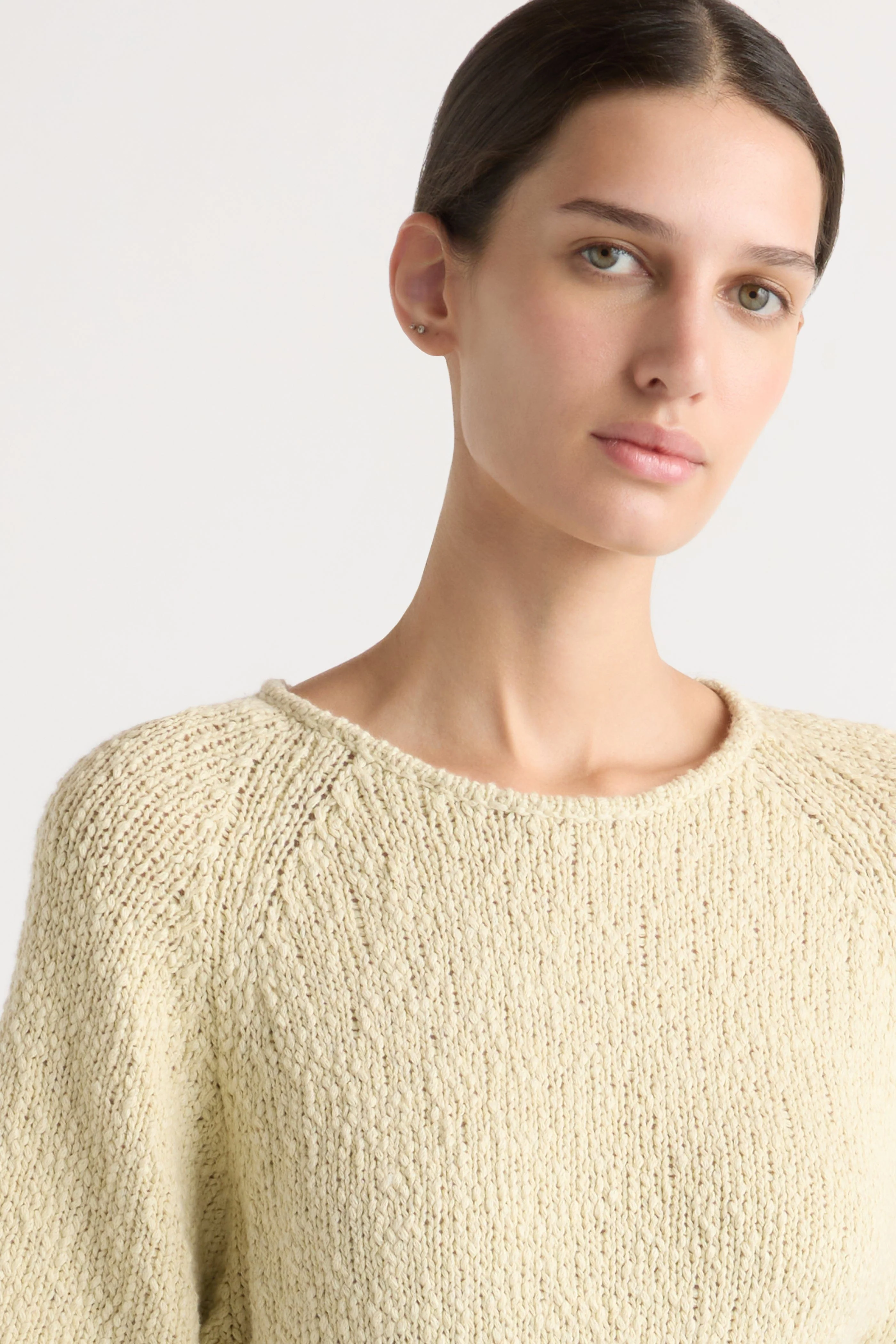 Valetta Organic Cotton Sculpted Knit Top - Image 4
