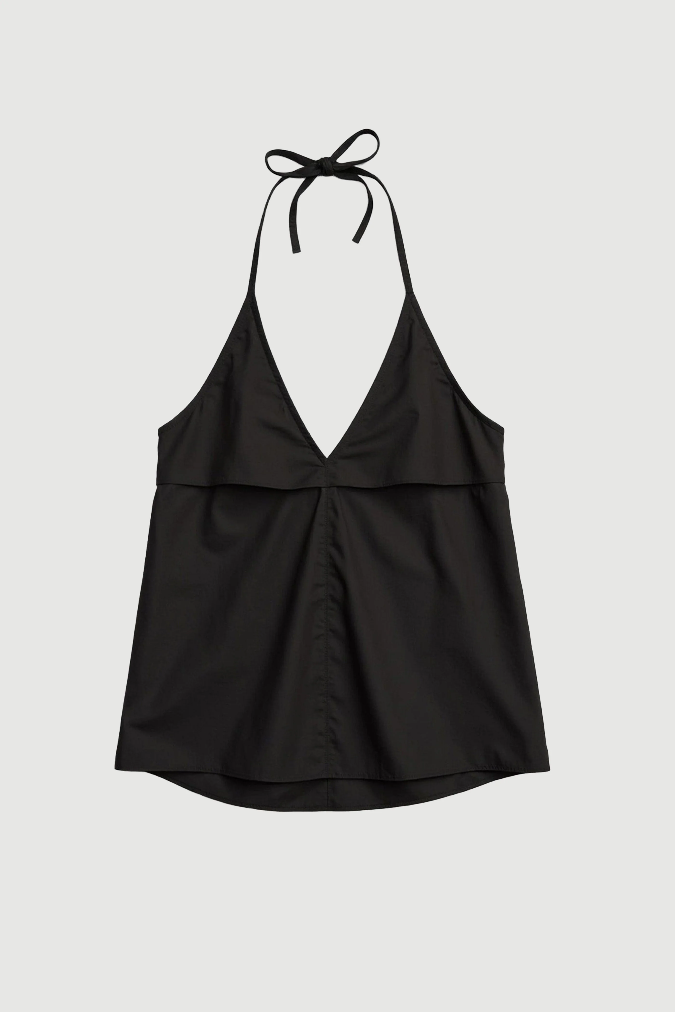 Vesna Organic Cotton V-Neck Halter Top - Image 7